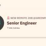 [Hiring] Senior Engineer @Greenpages