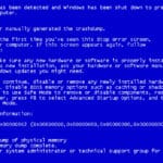 Blast from the Past: The Blue Screen of Death