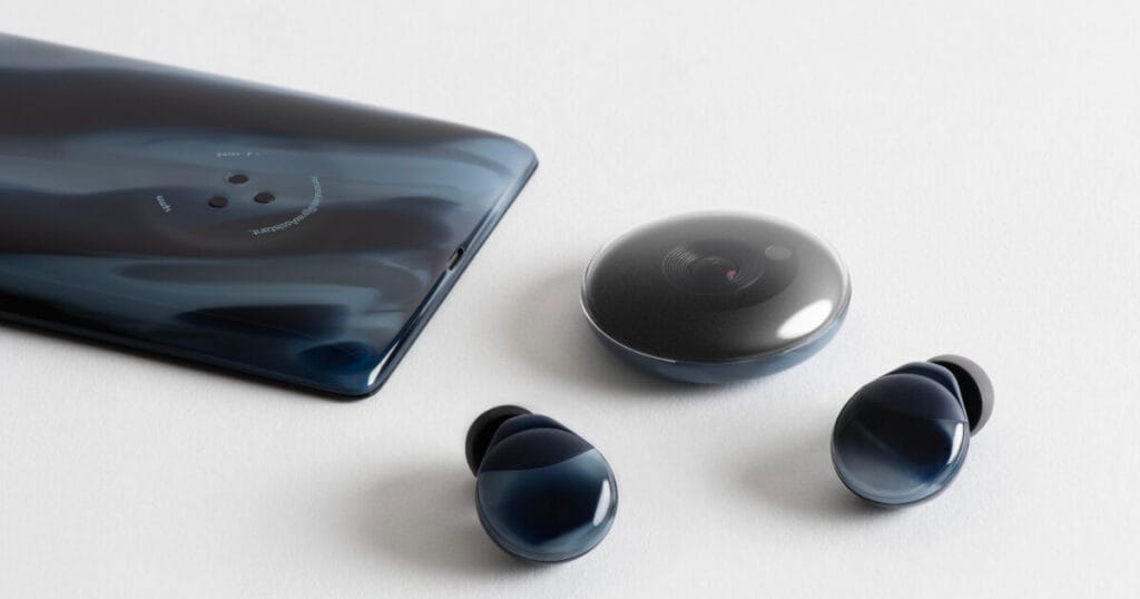 LAYER’s personal AI assistants include biometric earbuds