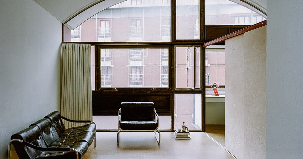 vaulted, 1960s-era ‘crescent house’ sees retrofit by TYPE studio