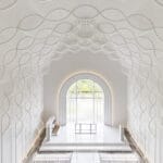eriko kasahara sculpts delicate, undulating st. wave chapel in japan