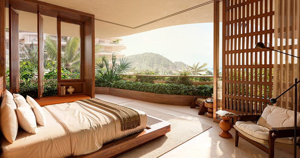 foster + partners sculpts undulating TEMPO hotel and residences for brazil