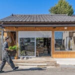 wooden japanese house turns into traditional greengrocer store in kiryu