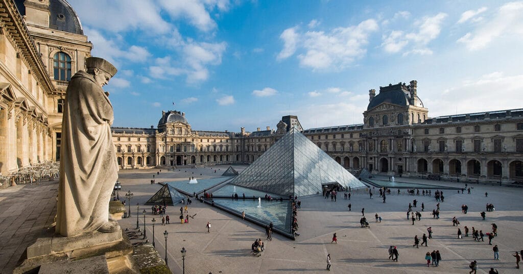 louvre launches competition for new entrance as mona lisa moves to standalone gallery