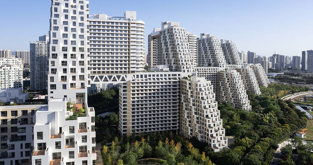 safdie architects completes habitat ’67-inspired project in qinhuangdao
