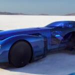 renault filante record 2025 demo car has a hammock driver’s seat