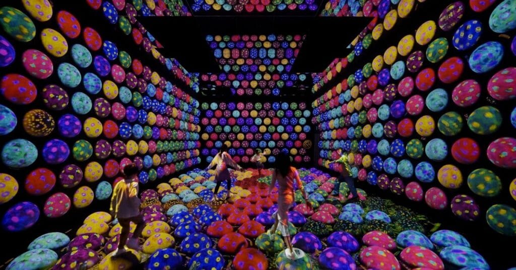 teamLab expands planets tokyo with interactive forests