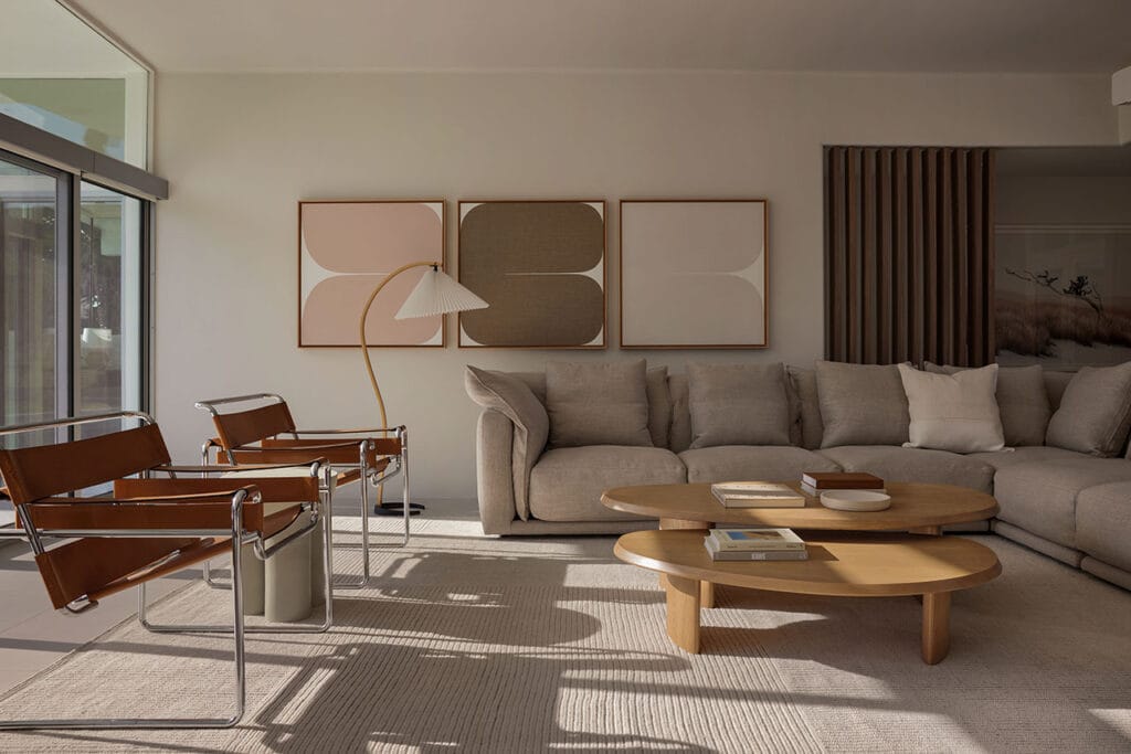 Desert Hues Temper Mid-Century Modern Oasis in Palm Springs