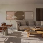 Desert Hues Temper Mid-Century Modern Oasis in Palm Springs
