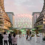 site of expo 2020 dubai to become urban development by UNstudio