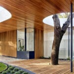 alterstudio designs weaving rooftop for constant springs residence