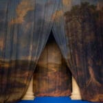 bureau betak’s tapestries set backdrop at burberry’s AW25 show