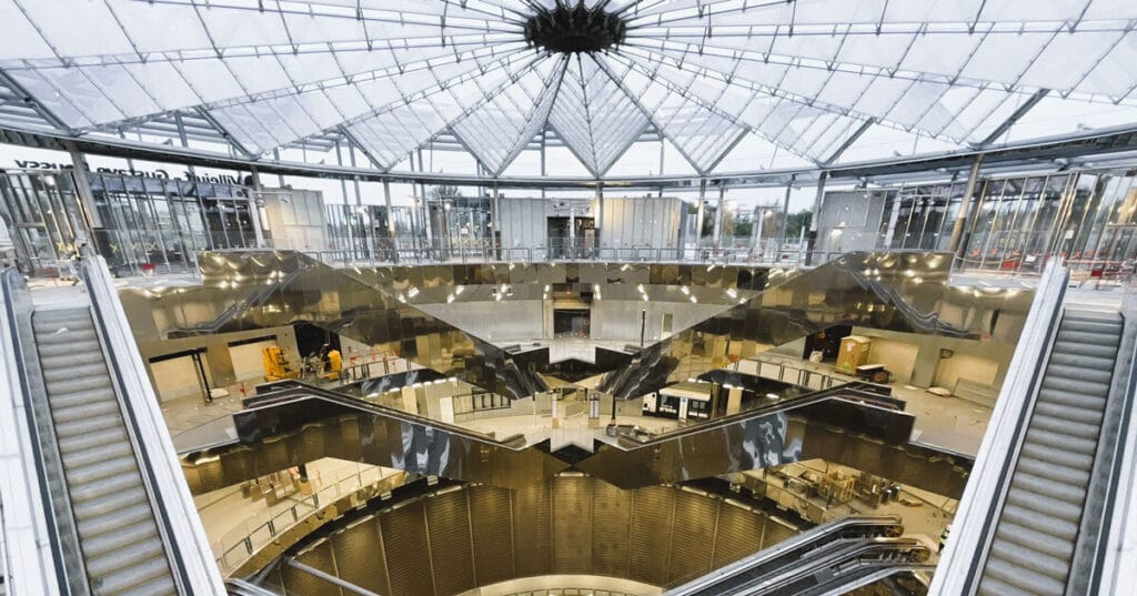 dominique perrault completes villejuif-gustave roussy metro station in paris