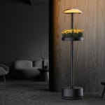 LG’s Latest Lamp Has a Mini Garden + Grow Light Built Into It