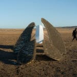 oas/s-nomad installation floats above mongolia’s grassland
