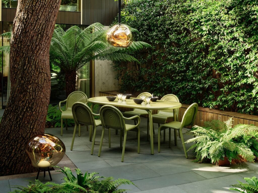 Tom Dixon Gets Into the Groove With New Outdoor Collection