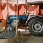 gauri gill captures shelters amid tractors by india’s farmers