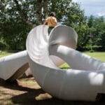 VUILD’s 3D-printed slide loops like mobius strip in japan park
