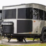 airstream introduces first fully electric travel trailer, basecamp Xe