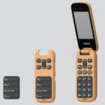 easco’s modern flip and bar phones have swappable keypads