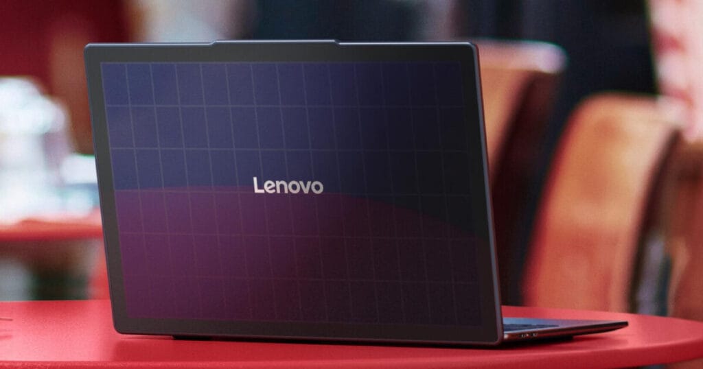 lenovo introduces solar-powered yoga PC at MWC 2025