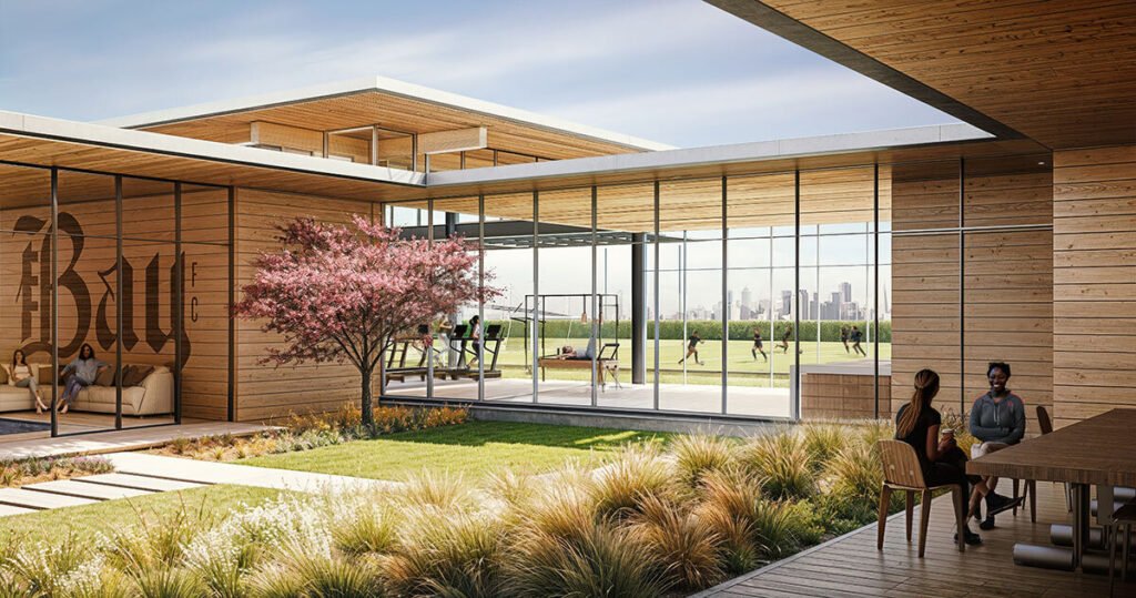 olson kundig designs ‘bay FC training facility’ for san francisco soccer league