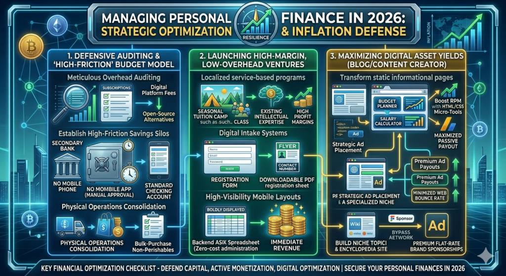 Managing Personal Finance in 2026: Strategic Capital Optimization and Inflation Defense
