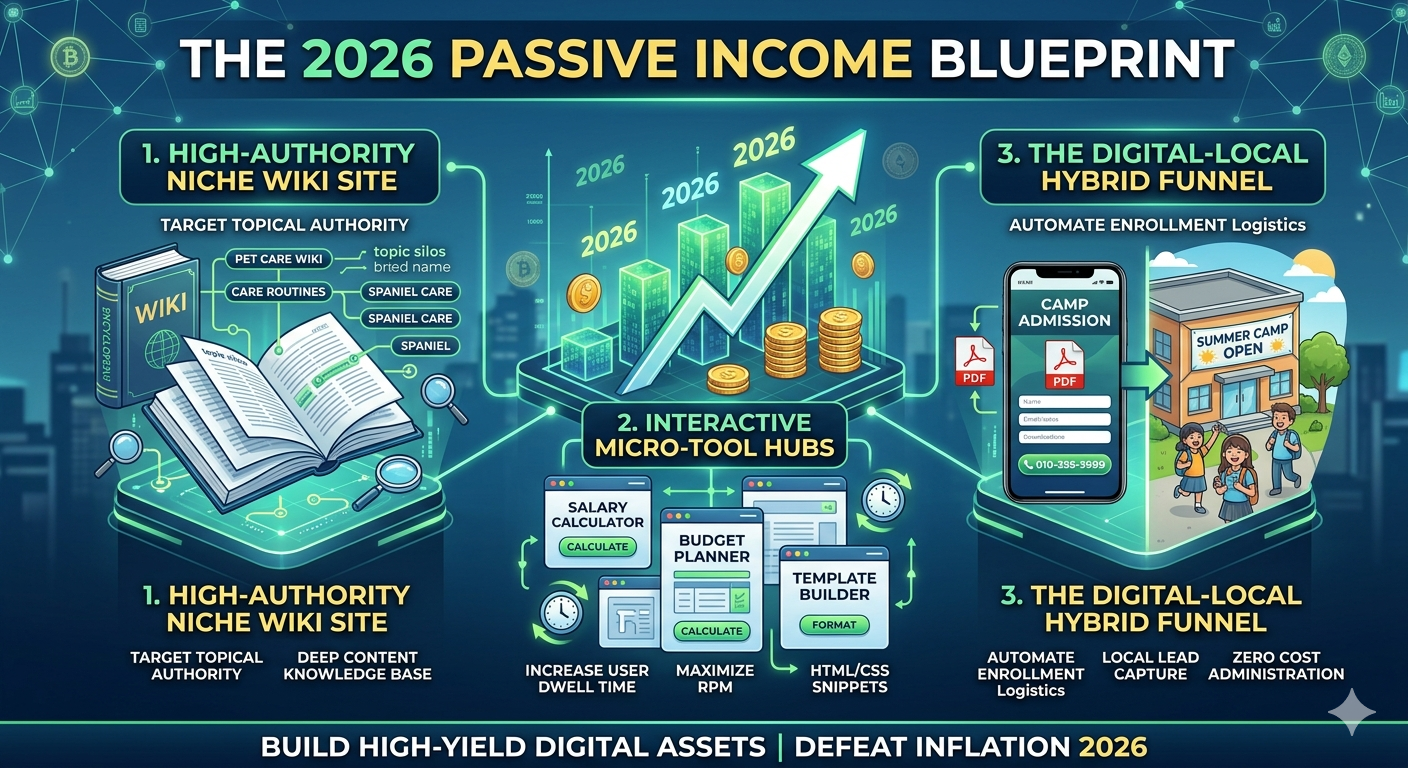 The 2026 Passive Income Blueprint: Building High-Yield Digital Assets in an Inflationary Economy
